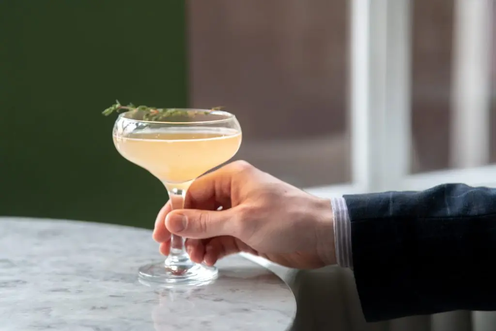 Bubbles & Tea mocktail